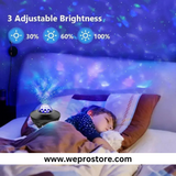 WePro™ Galaxy Projector Night Light  Lamp, Bluetooth Music Speaker With 21 Lighting Modes, Best For Gifts and Decor