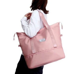 WePro™ Large Capacity Folding Waterproof Luggage Hand Bag (Premium Quality)