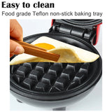WePro™ Electric Waffle Maker, Pan Eggette Machine Best For Breakfast Making