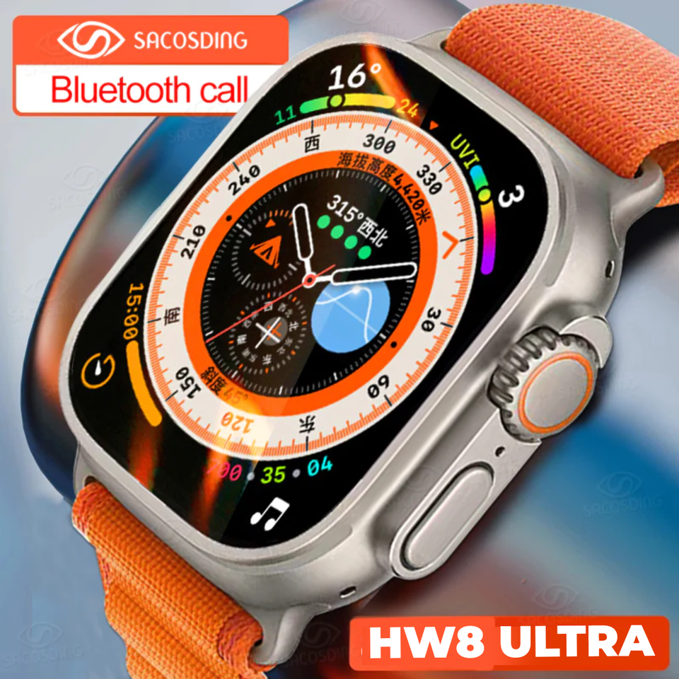 Relogio Inteligente Hw8 Ultra Serie 8 Android iOS 49mm Smart Watch