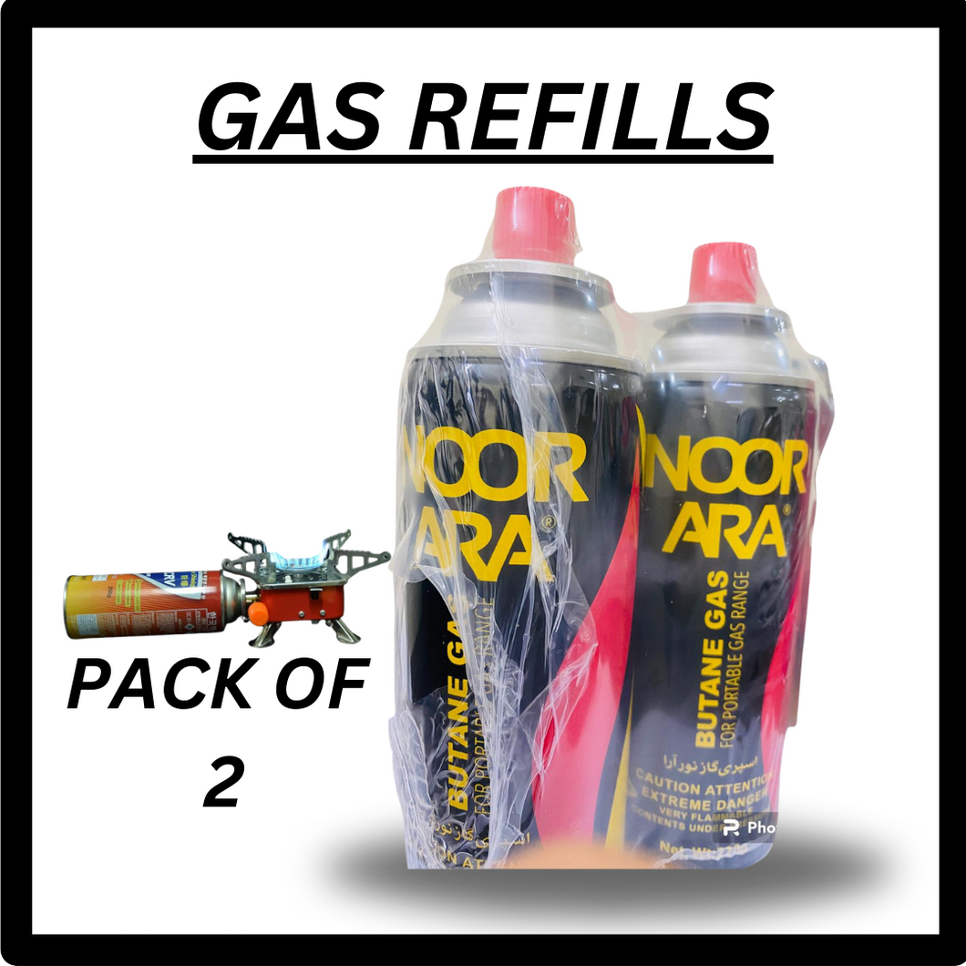 WePro™ Gas Stove Refill  2 Cylinders