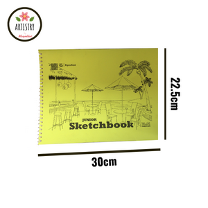 Sketch Book, Sketch Pad, Size A4 (11.8" x 8.75" Inches), 20 Sheets (40 Pages)