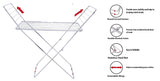 WePro™ ANTI-RUST CLOTHS DRYING STAND