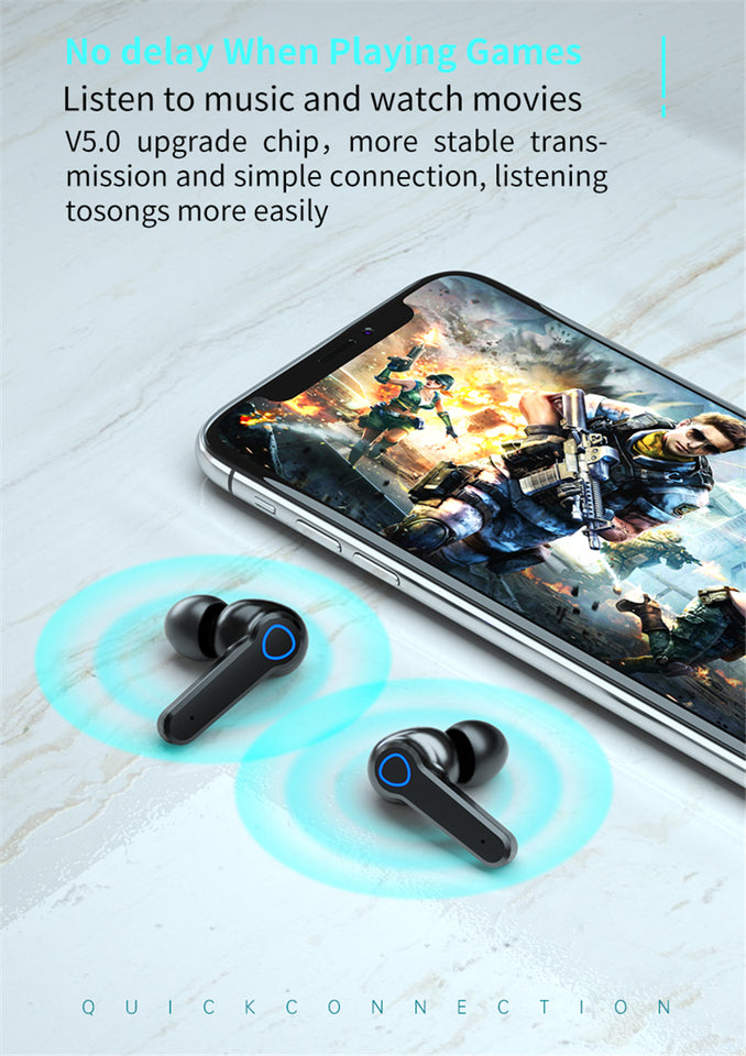 M19 Earbuds | GAMING EARBUDS | TRUE WIRELESS EARBUDS | TYPE-C CHARGING
