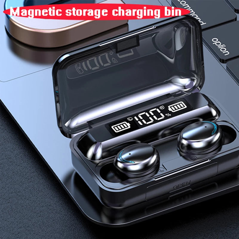 WePro™ Touch Wireless Bluetooth Sports Earbuds With 2200-3500mAh Charging Box