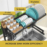 Stainless Steel Over Sink Dish Rack