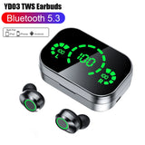 TWS YD03 Wireless Bluetooth Headset with Mic Earbuds 3000Mah