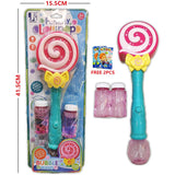 Funny Lollipop Bubble Wand For Kids