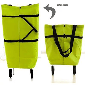 Foldable Trolley Bag With Wheels